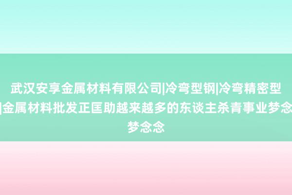 武汉安享金属材料有限公司|冷弯型钢|冷弯精密型材|金属材料批发正匡助越来越多的东谈主杀青事业梦念念